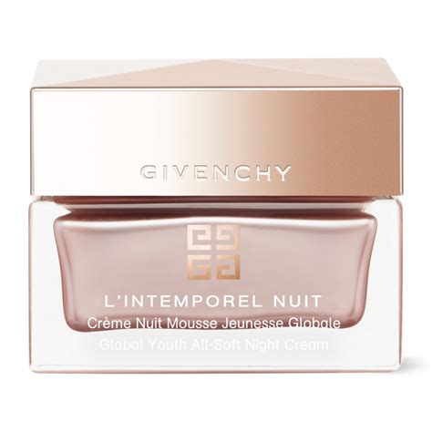 givenchy l'intemporel nuit|GIVENCHY L'INTEMPOREL Crème de nuit mousse anti.